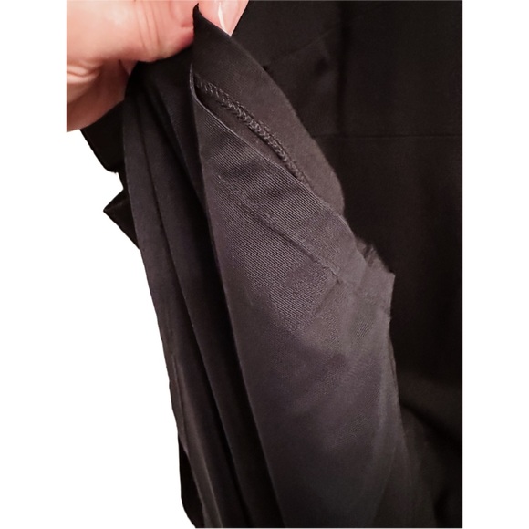 NWT Alice + Olivia Margo Cut-Out Viscose Sheath Dress Black Size 2 - Picture 14 of 16